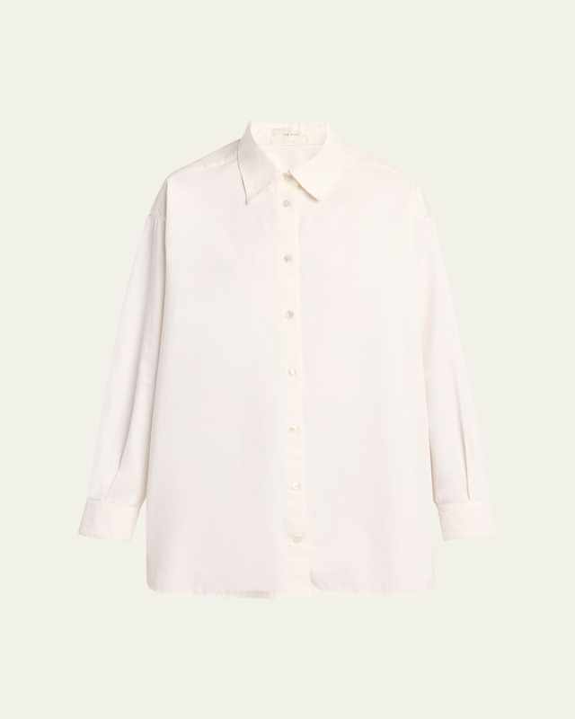 Luka Cotton-Cashmere Button-Down Shirt